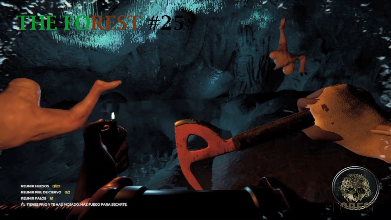 The Forest #25 | Cuevas Sumergidas y BEBES que se me tiran!!