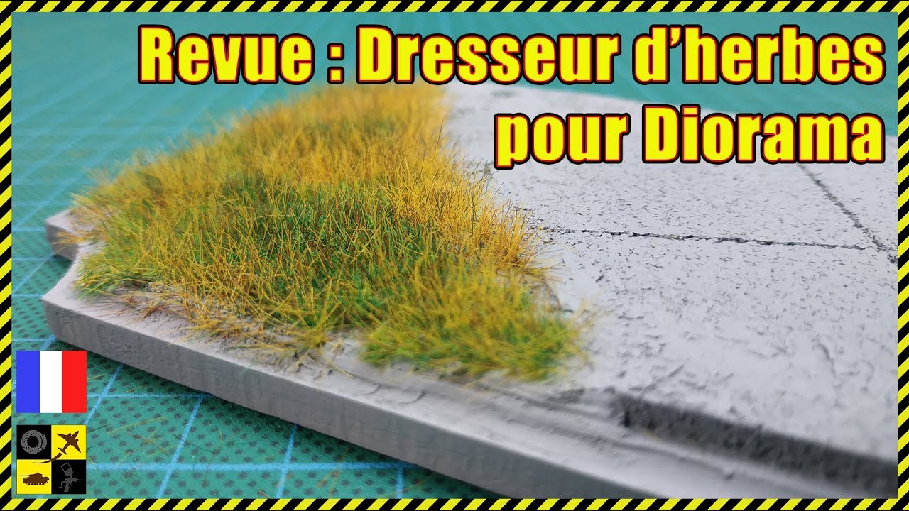 🛠 #Plastikdream maquette :  Dresseur d'herbes statique pour diorama