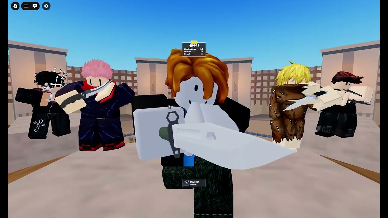 roblox knife arena