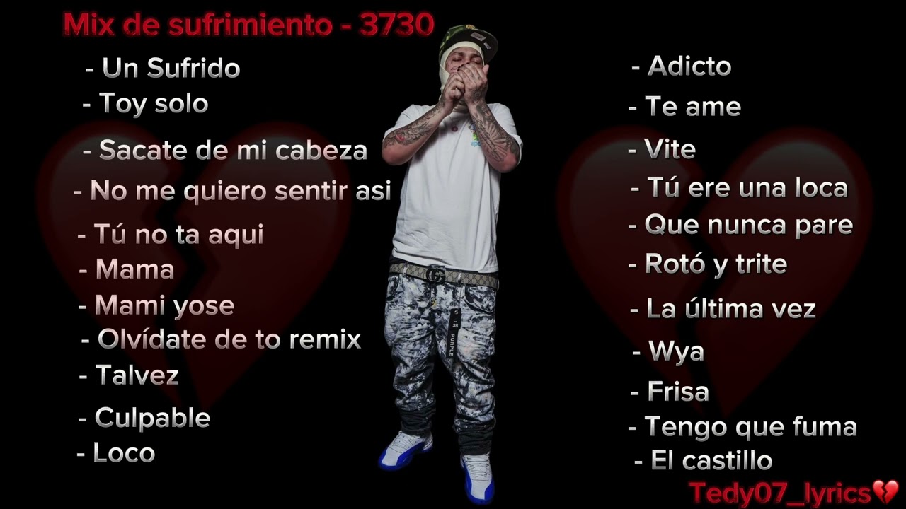Mix de 3730 - Sufrimiento completo 💔🖤