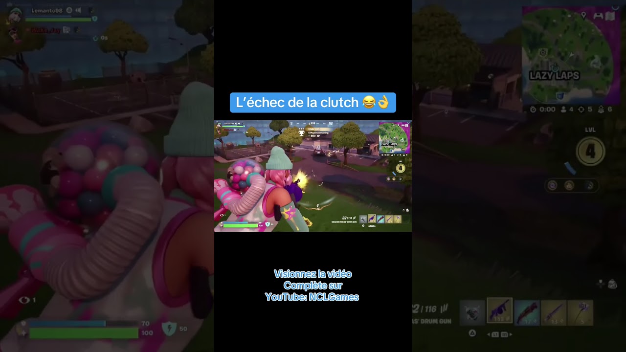 L&rsquo;&eacute;chec de la clutch 😂👌