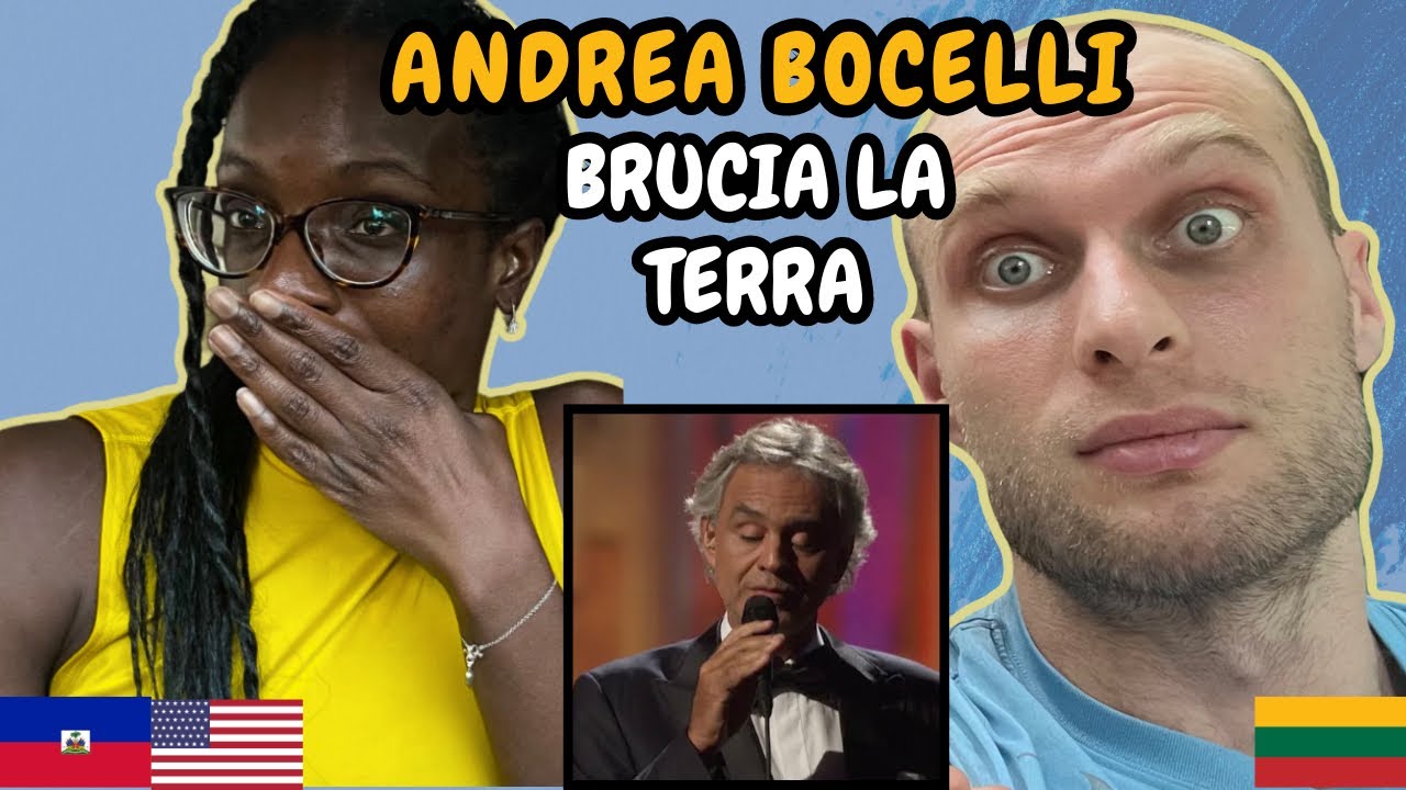 REACTION TO Andrea Bocelli - Brucia La Terra | FIRST TIME HEARING