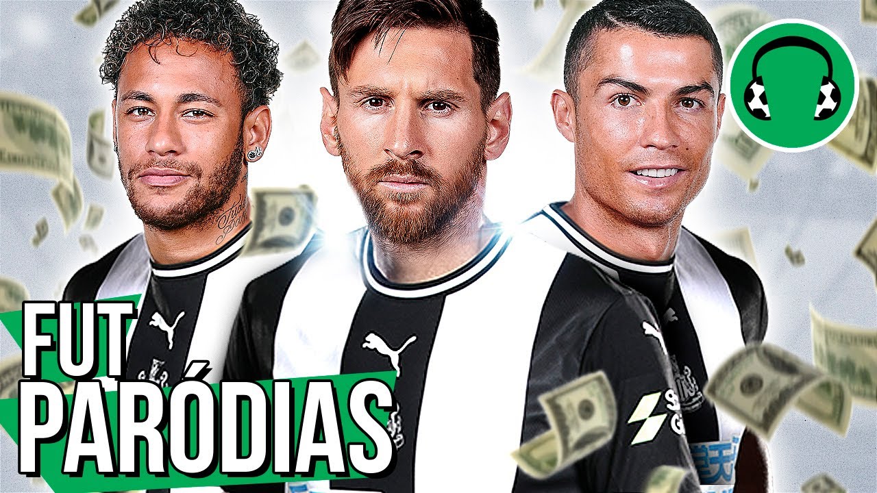 ♫ NEYMAR, MESSI E CR7 NO NEWCASTLE??? | Paródia Price Tag - Jessie J