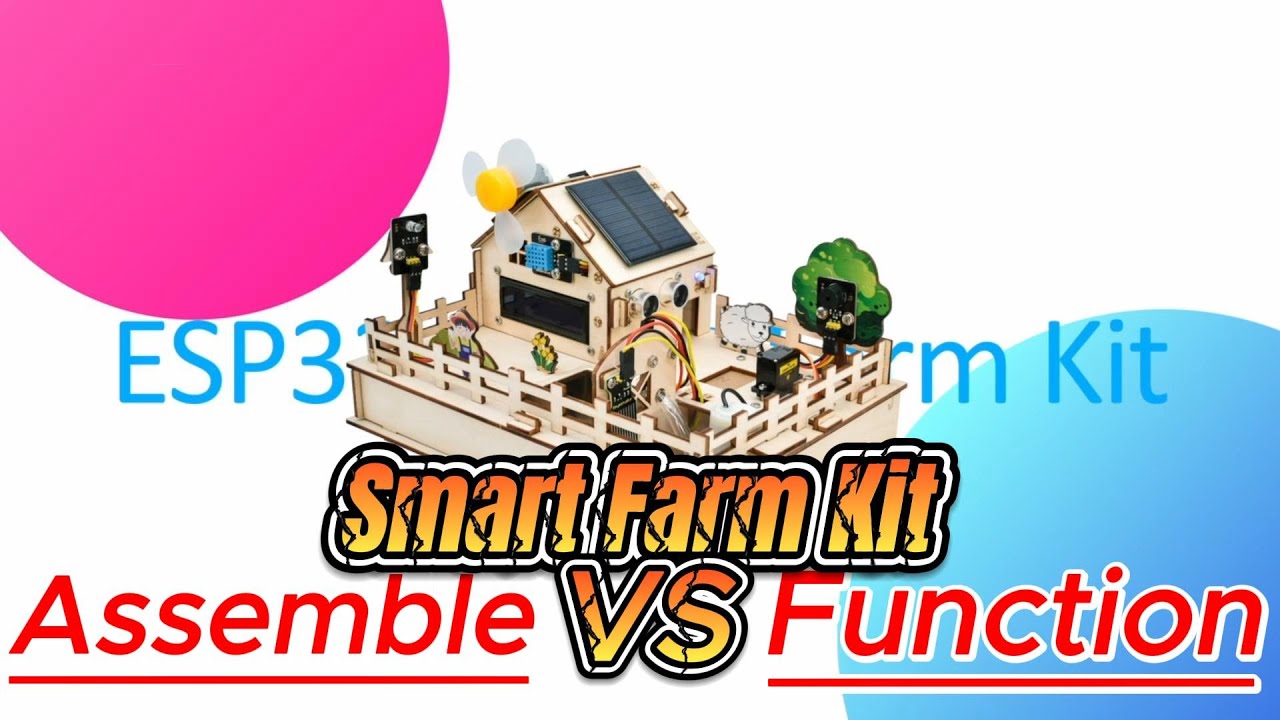 KEYESTUDIO 丨 KS0567 ESP32 IoT Control Smart Farm Starter Kit for Arduino （DIY Farming Adventure）