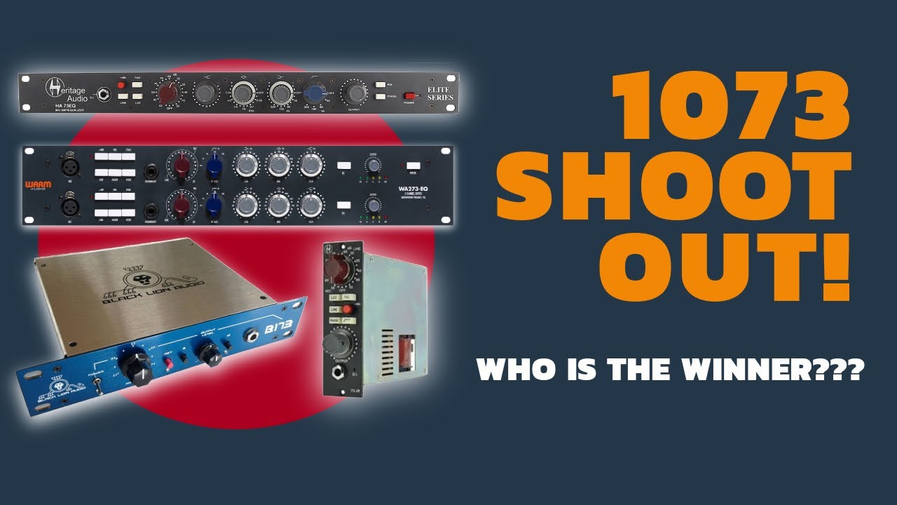 Preamp SHOOTOUT | 1073 Microphone Preamps | BLIND TEST - MMP: EP.58