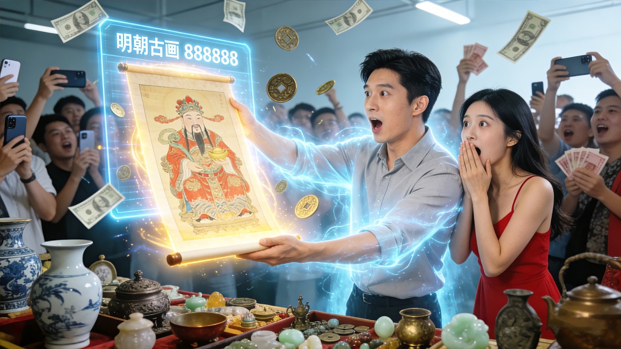 窮小夥偷人被群毆，重生回1992年，靠前世記憶精準倒賣古董字畫，從擺地攤逆襲成商界大佬！