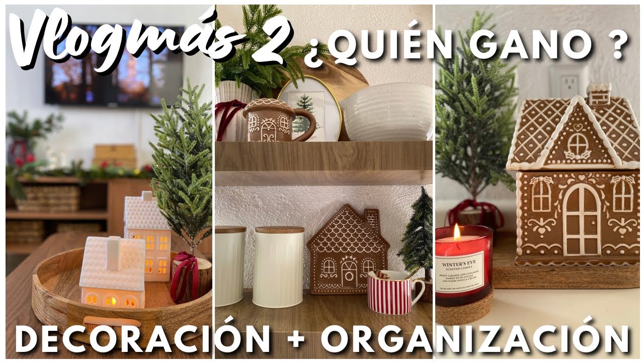 🥰VLOGMAS 2 Decore mi Sala +, Nacimiento + Surtiendo despensa + Preparando el paquete del sorteo &hearts;️🧸