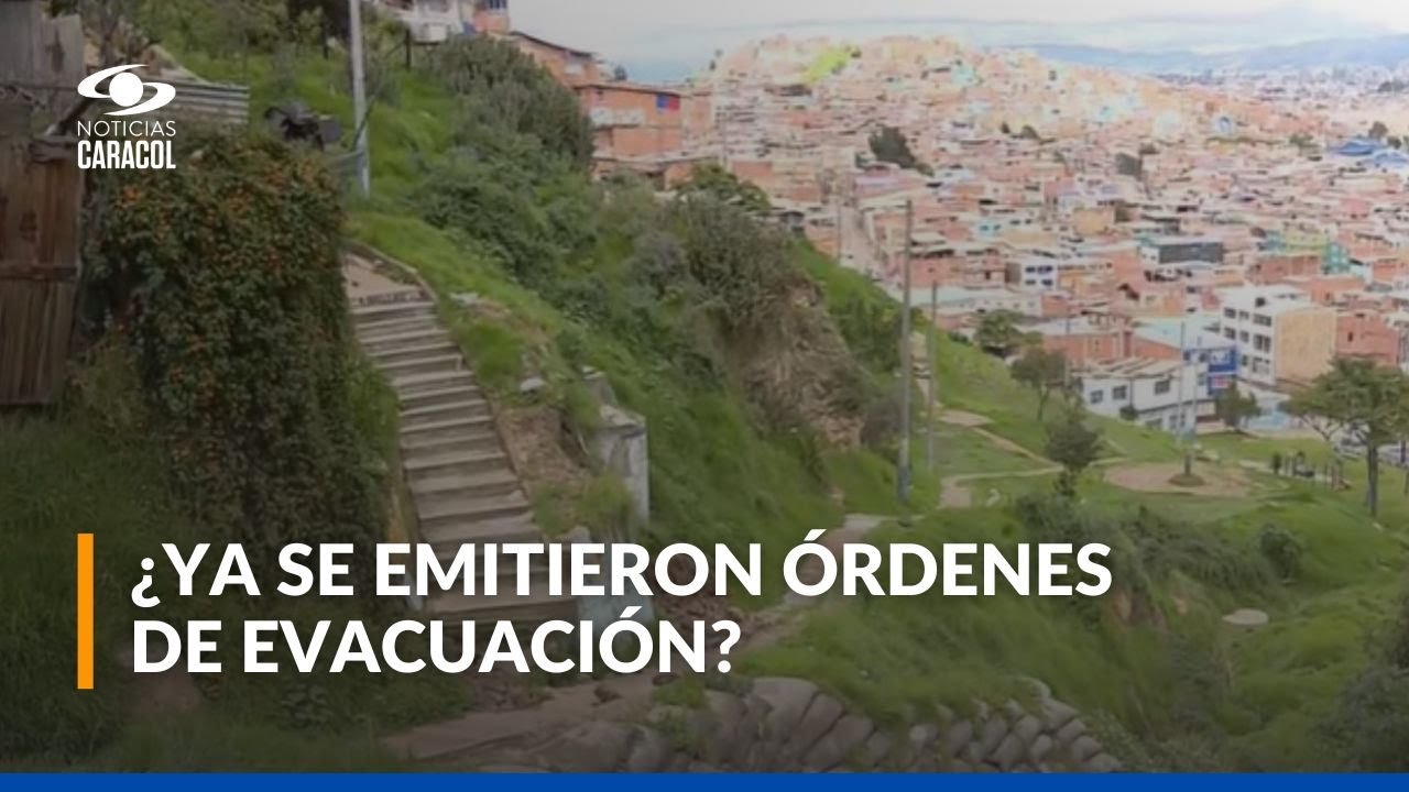 Zonas del sur de Bogotá están en riesgo por amenaza de deslizamientos
