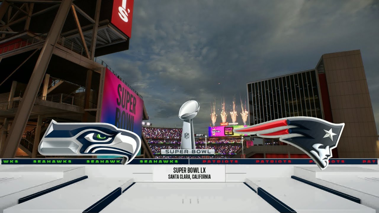 Madden 26 - Seattle Seahawks @ New England Patriots - Super Bowl LX