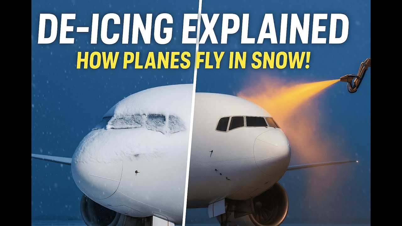 How Airplane De-Icing Really Works (And Why It&rsquo;s Critical for Safety)