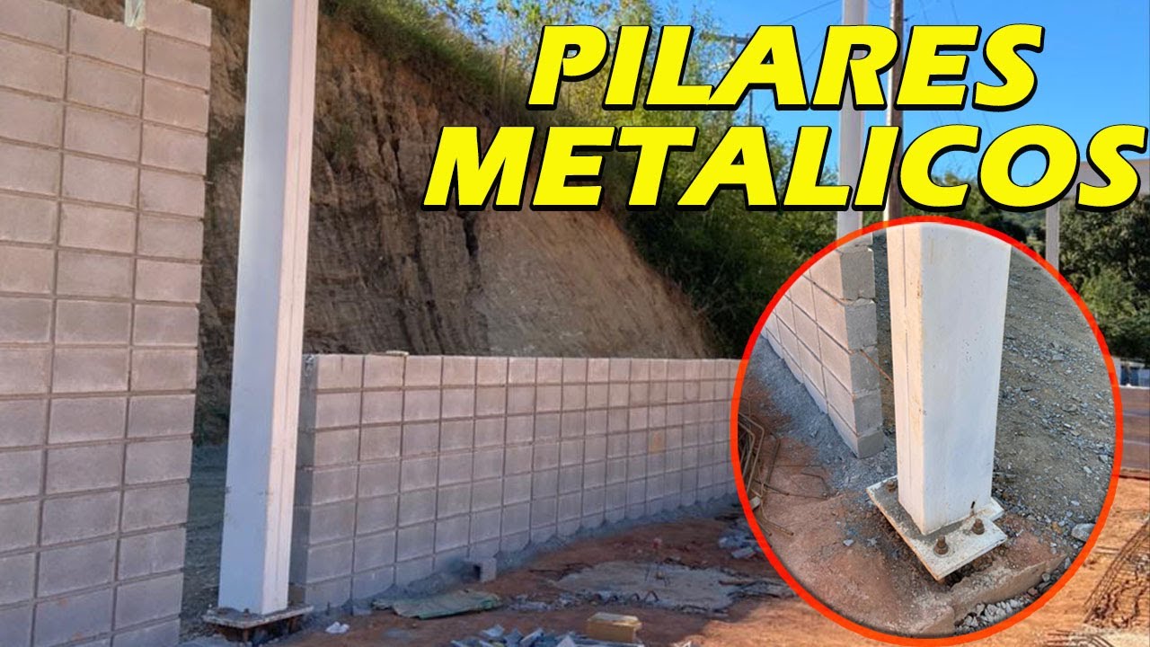 COMO instalar um PILAR METÁLICO - PASSO A PASSO (Direto da obra)
