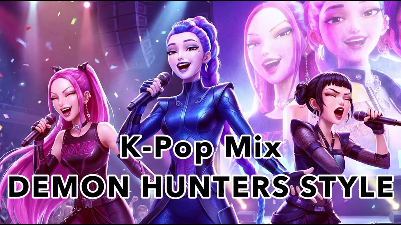 🎶 K-POP OST Dance Mix Demon Hunters Style 2025 | 💖 High-Energy Fantasy Mode 2025 🌈 Mix ✨