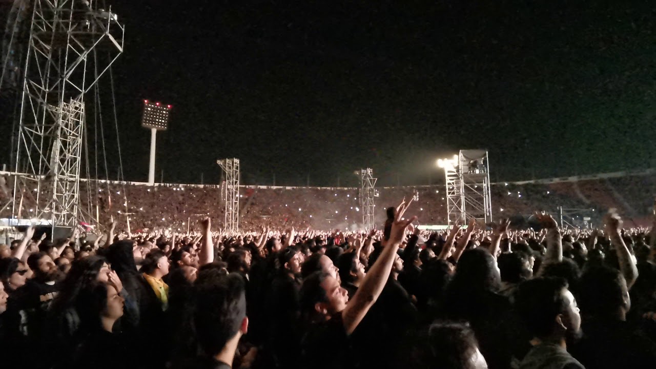 Iron Maiden - The Clansman. Chile, 2019. (Estadio nacional)