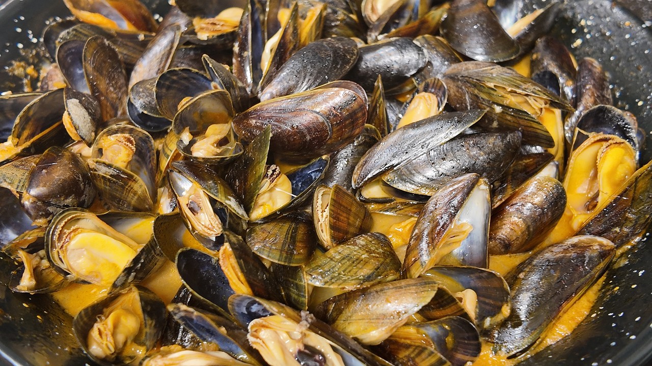 Mejillones en salsa americana