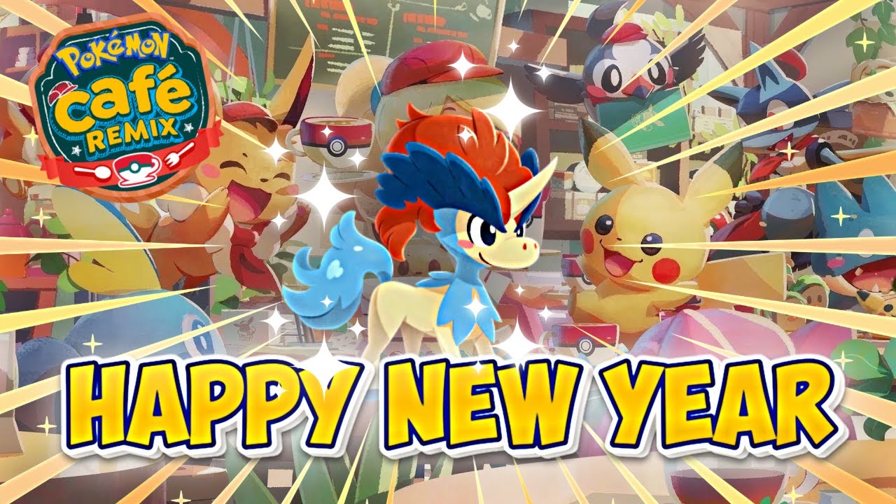 Pokémon Café ReMix | NEW YEAR'S WITH KELDEO INTRO
