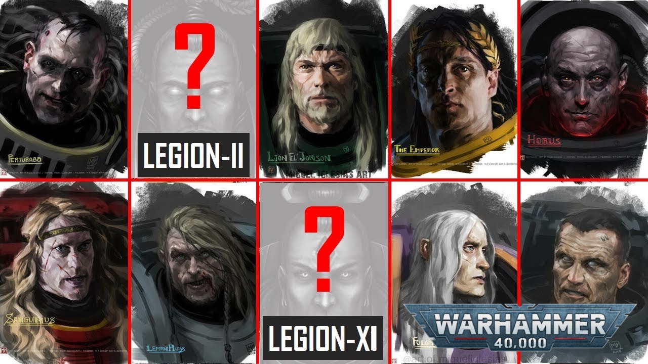Wymazani z historii &ndash; Co ukrywa Imperium? | II i XI Legion Warhammer 40k