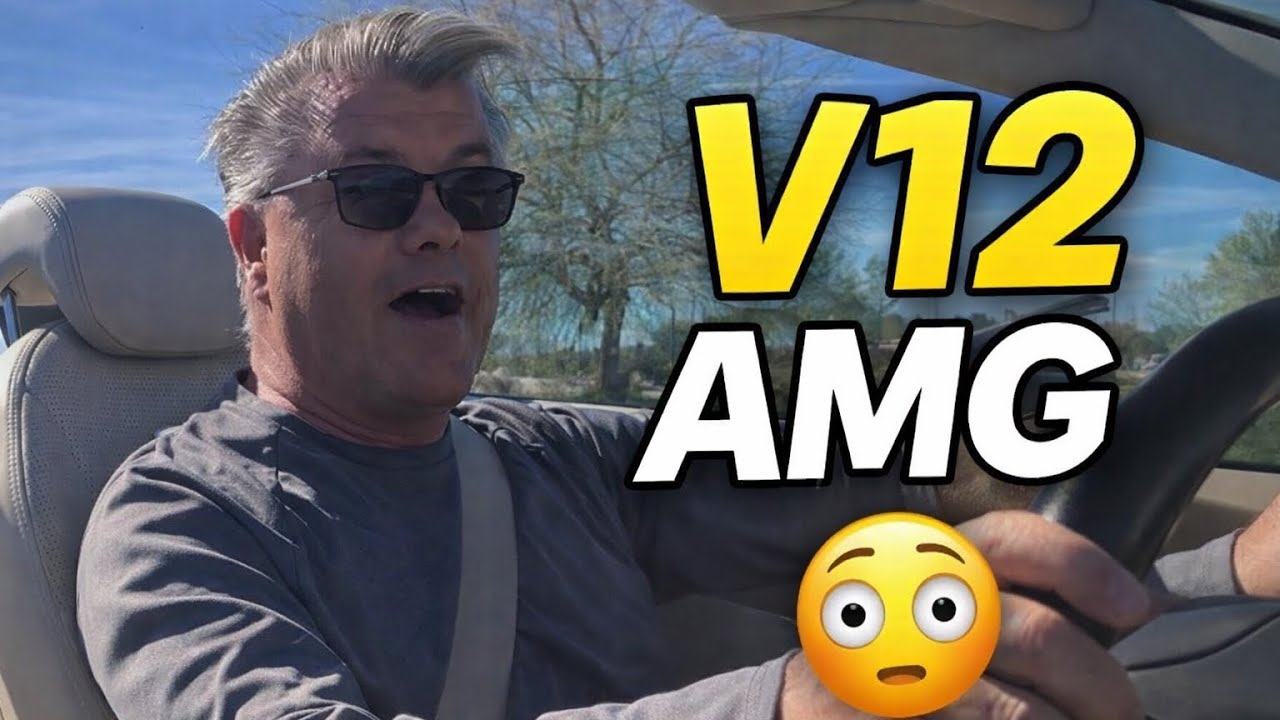 I drove a Twin Turbo V12 SL65 AMG… Monster Torque