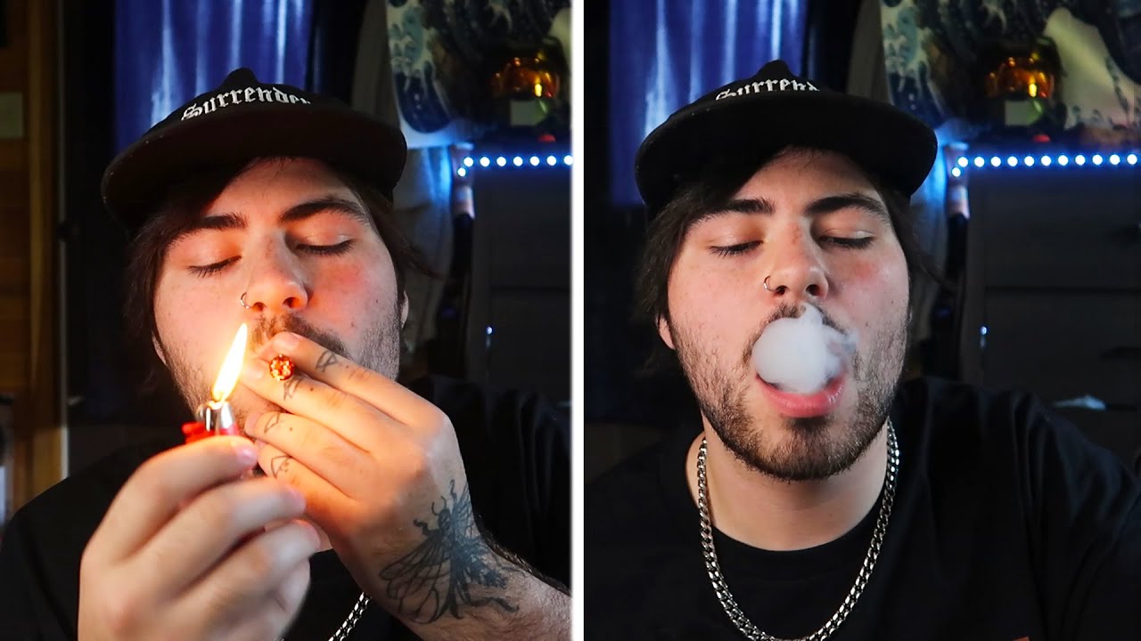SMOKING A JOINT! 🍃🔥💨