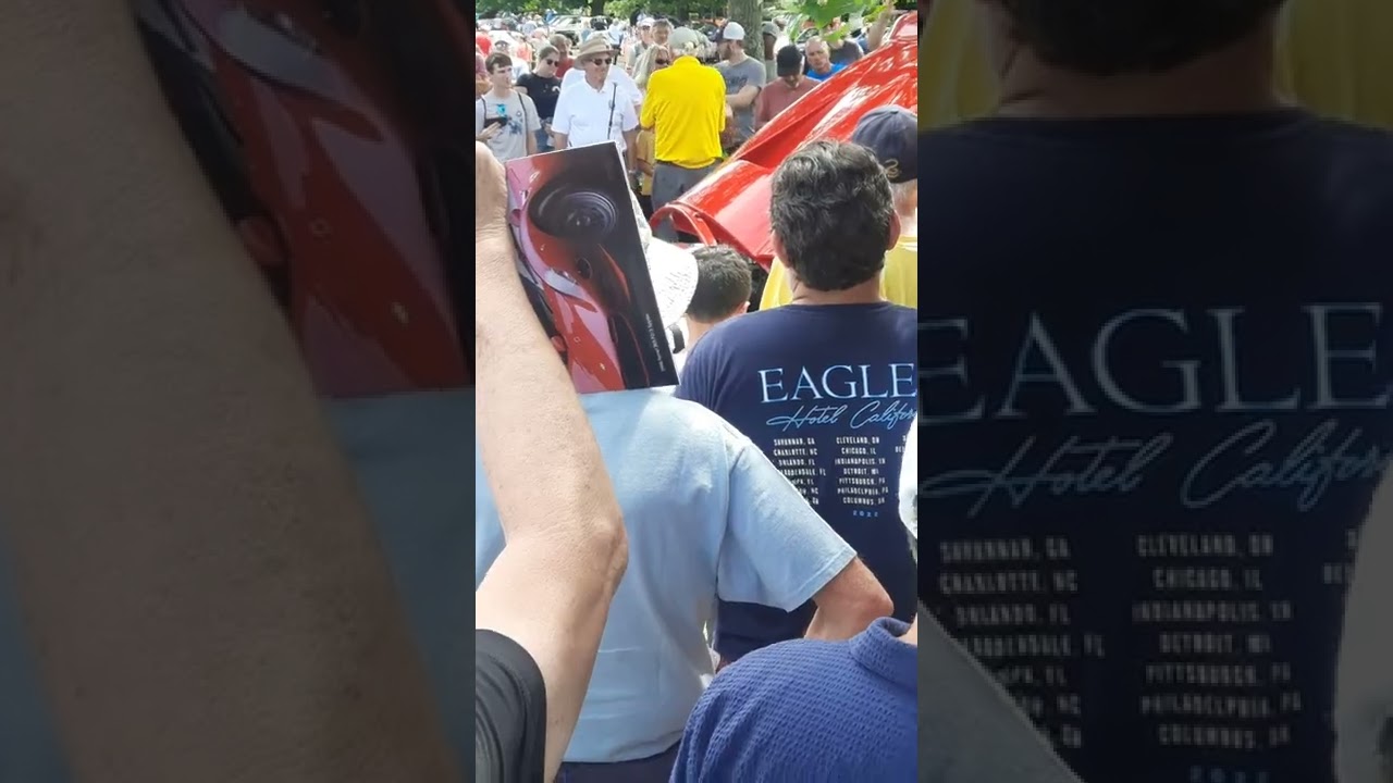 2022 New Hope Antique Automobile Show Featured Car Ferrari 365 P2/3 Start-up!