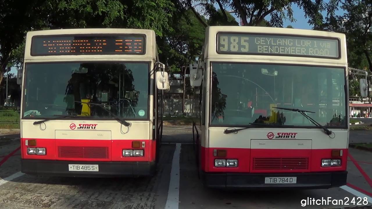 [SMRT] (Retired) TIB485S Engine Start Up - Mercedes Benz O405 Hispano Carrocera