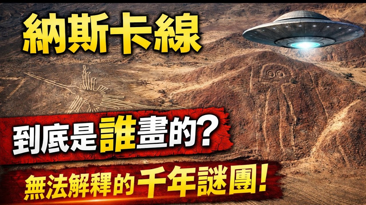 納斯卡線的真相：被忽略的生物輪廓，推翻外星人造謠！
