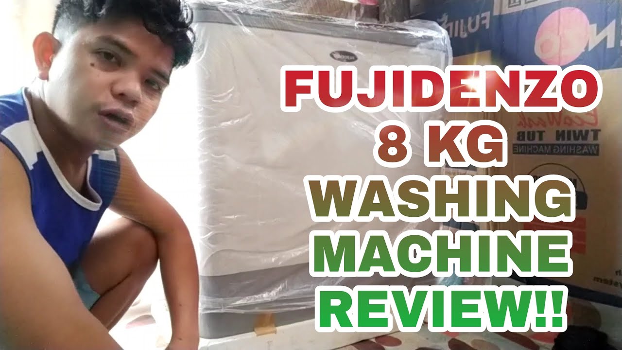 FUJIDENZO 8Kg WASHING MACHINE REVIEW| FUJIDENZO WASHING MACHINE WITH AIR DRY| REVIEW UNBOXING|