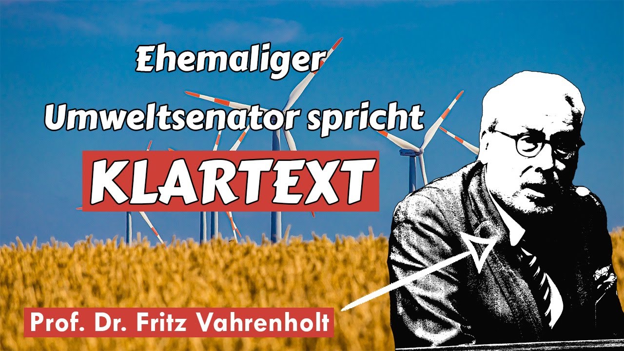 Fritz Vahrenholt - Energiewende zwischen Wunsch und Wirklichkeit