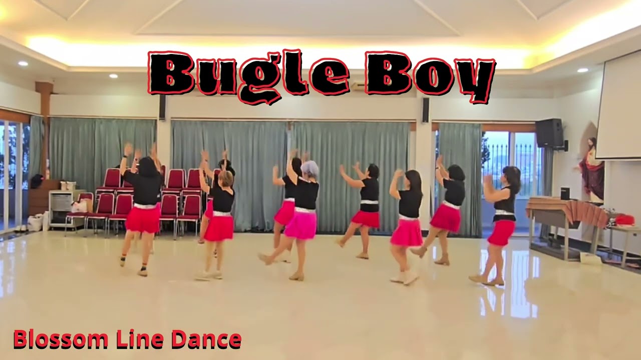 Bugle Boy.  Line Dance