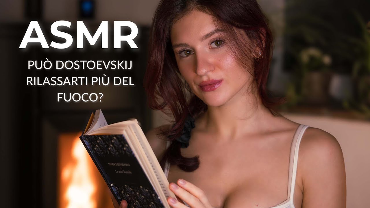 TI LEGGO DOSTOEVSKIJ DAVANTI ALLA STUFA… IMPOSSIBILE NON RILASSARSI 😴🔥 | ASMR LETTURA | PARTE 2 📖