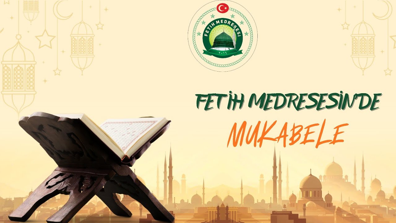 Fetih medresesi mukabele 7. Cüz