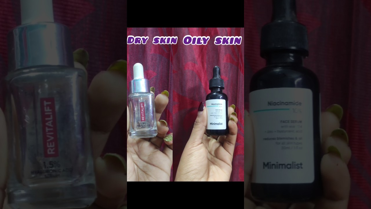 dry skin vs oily skin 