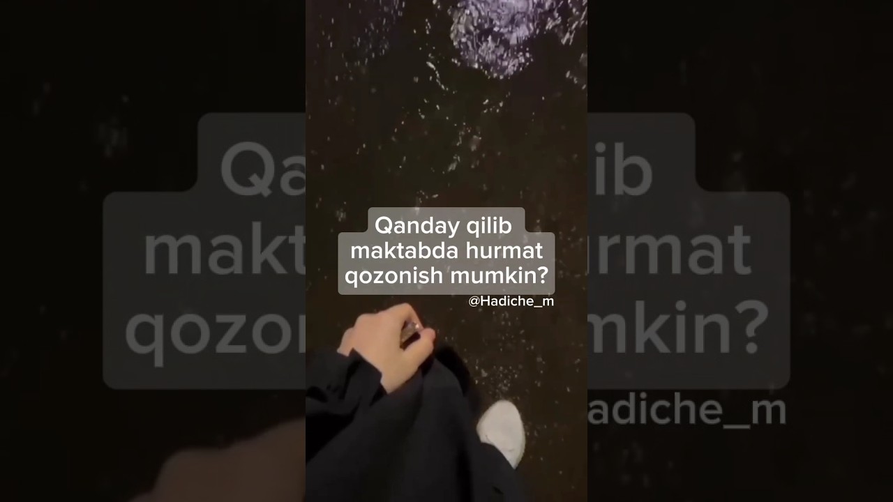 Maktabda tez hurmat qozonish uchun maslahat#shrots #fypシ #like #rek #subscribe #maslahat #aesthetic