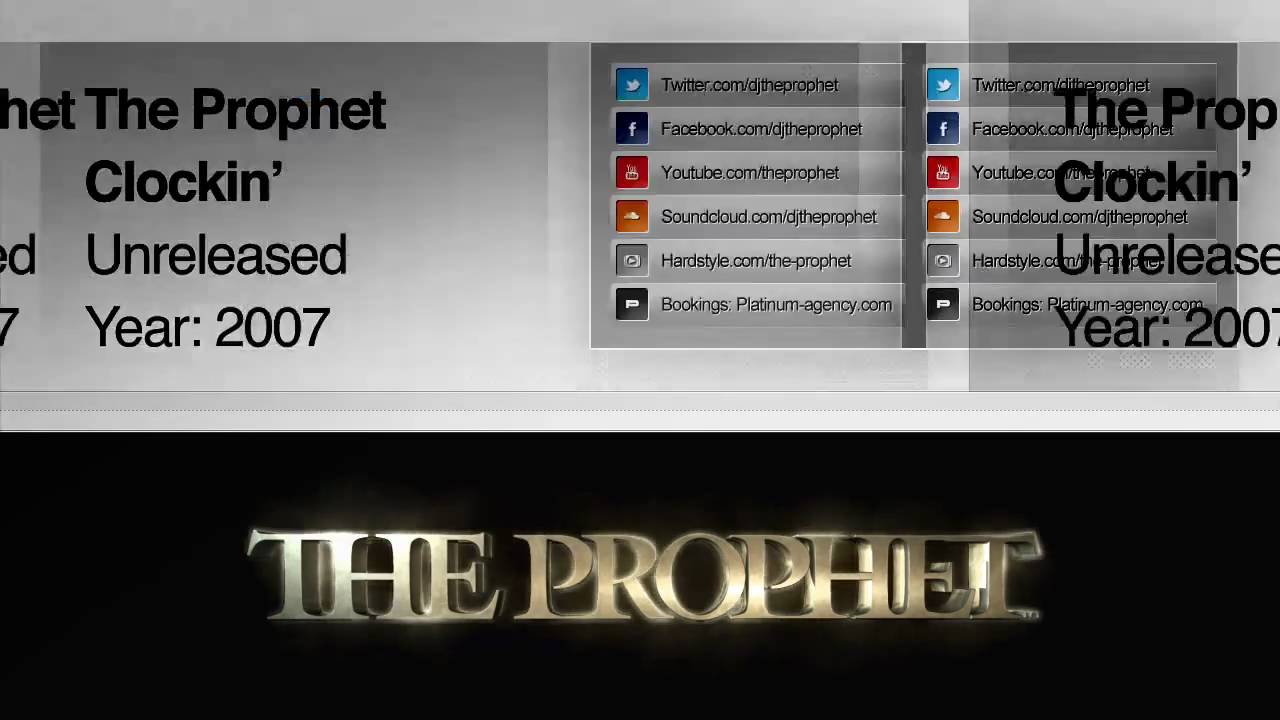 The Prophet - Clockin' (2007) (Unreleased)