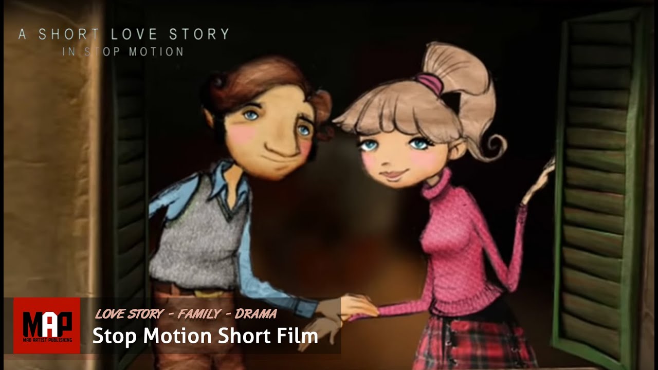 Sad Love Story Short Film ** A SHORT LOVE STORY ** Emotional Stop Motion Movie by Carlos Lascano