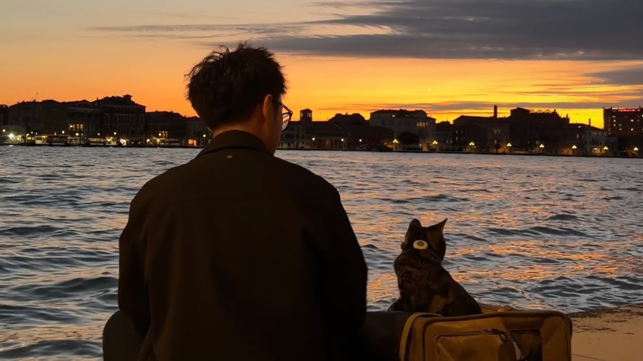 Travel Around the World with a Cat，Venice, Italy 跟海棠在威尼斯，体验世界上唯一的水上城市