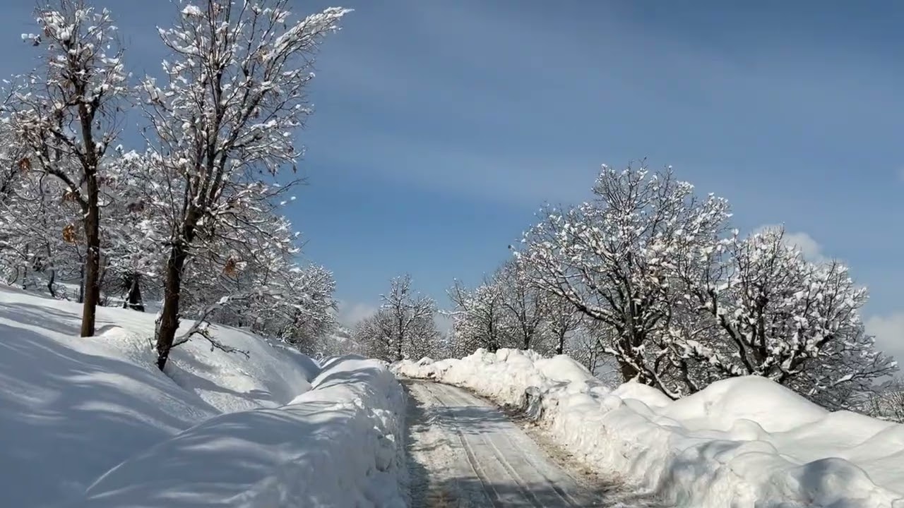 #snow #malaswarvillagi,#winter #2026 