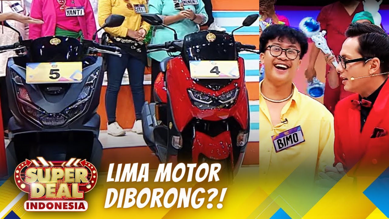 5 MOTOR di Depan Mata Siap Bimo Bawa Pulang - Super Deal Indonesia