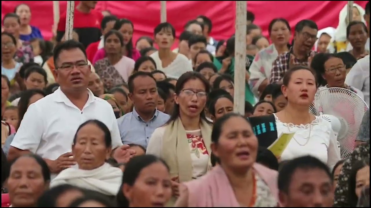 Rabe Ngyi-Crusade:Jalukie B' Baptist Church/Peren: Nagaland