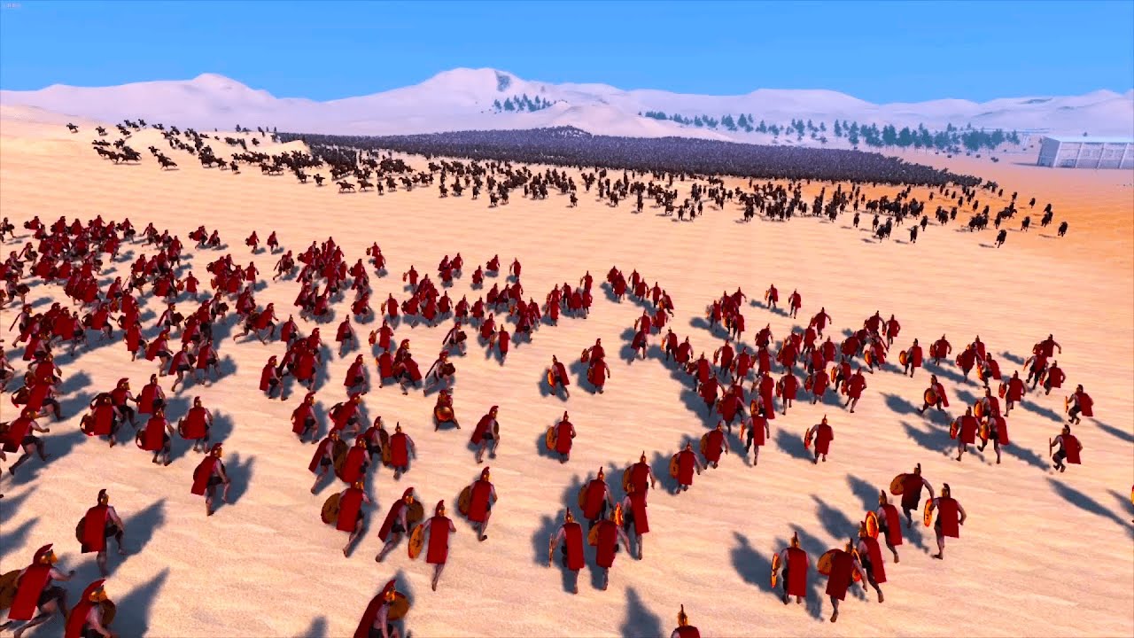 Spartans Vs Cavalry - Ultimate Epic Battle Simulator UEBS