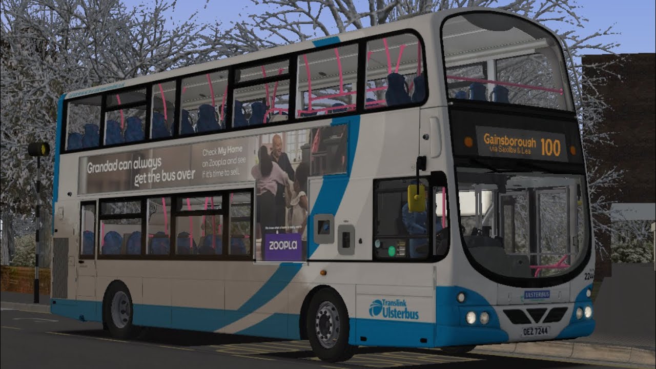 *New Release* OMSI 2: Lincolnshire v3 | Translink Ulsterbus 2244 (BP Gemini) | Route 100