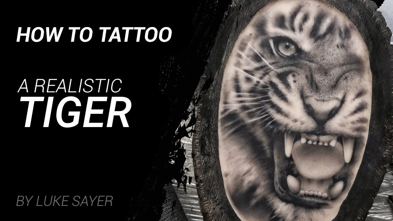 How to Tattoo realism tutorial