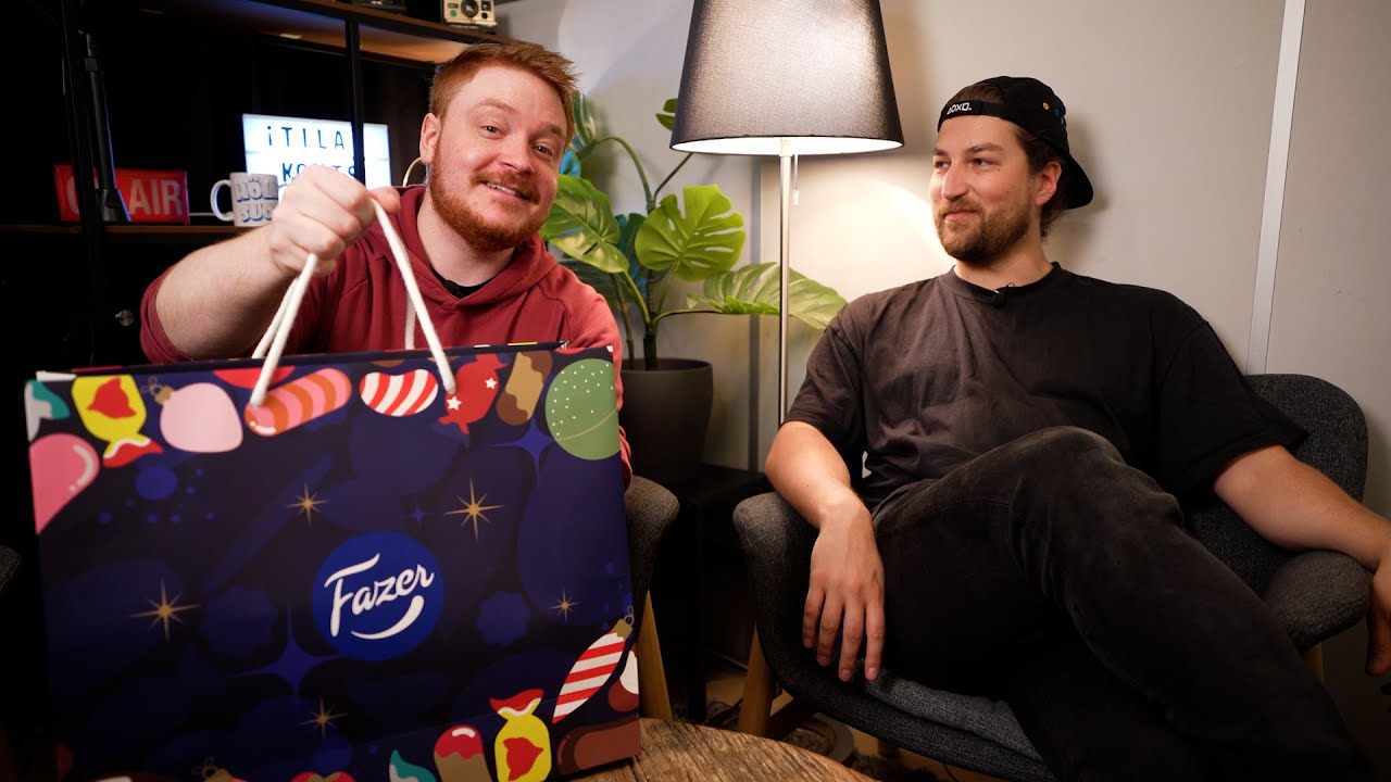 Julkaisematon maisteluvideo (Fazerin jouluherkut)