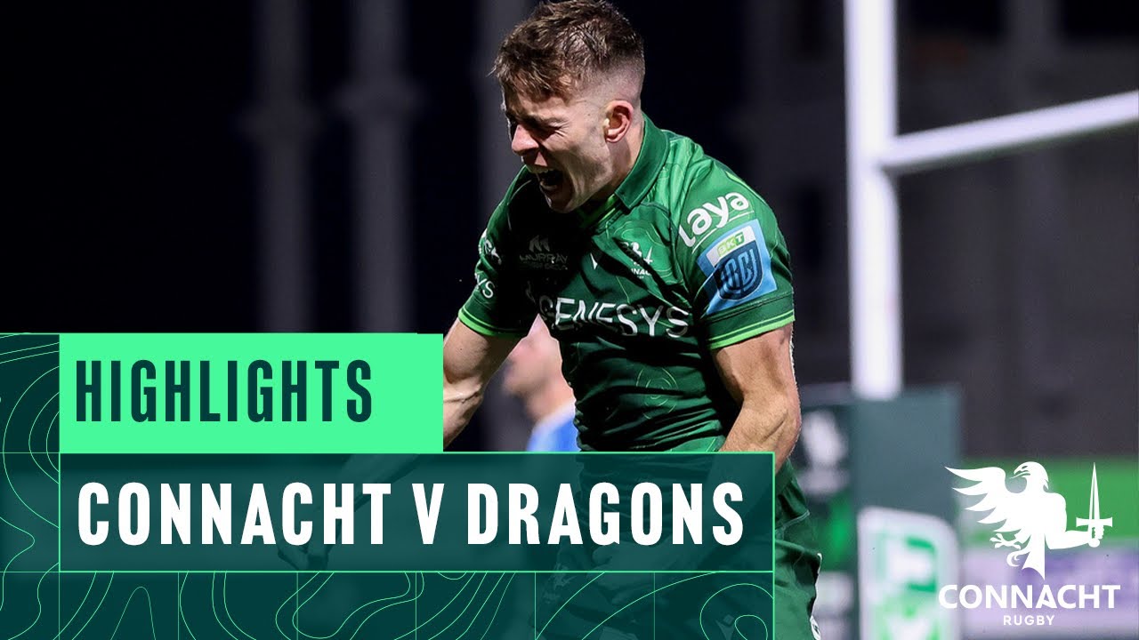 Highlights | Connacht v Dragons | 2024/25 URC season
