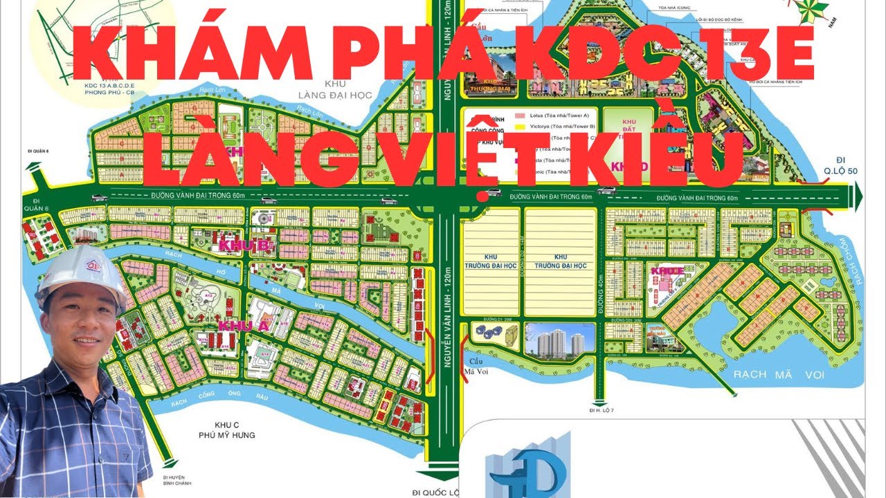 Khám phá khu dân cư 13 E Intresco Làng Việt Kiều Nguyễn Văn Linh Bình Chánh