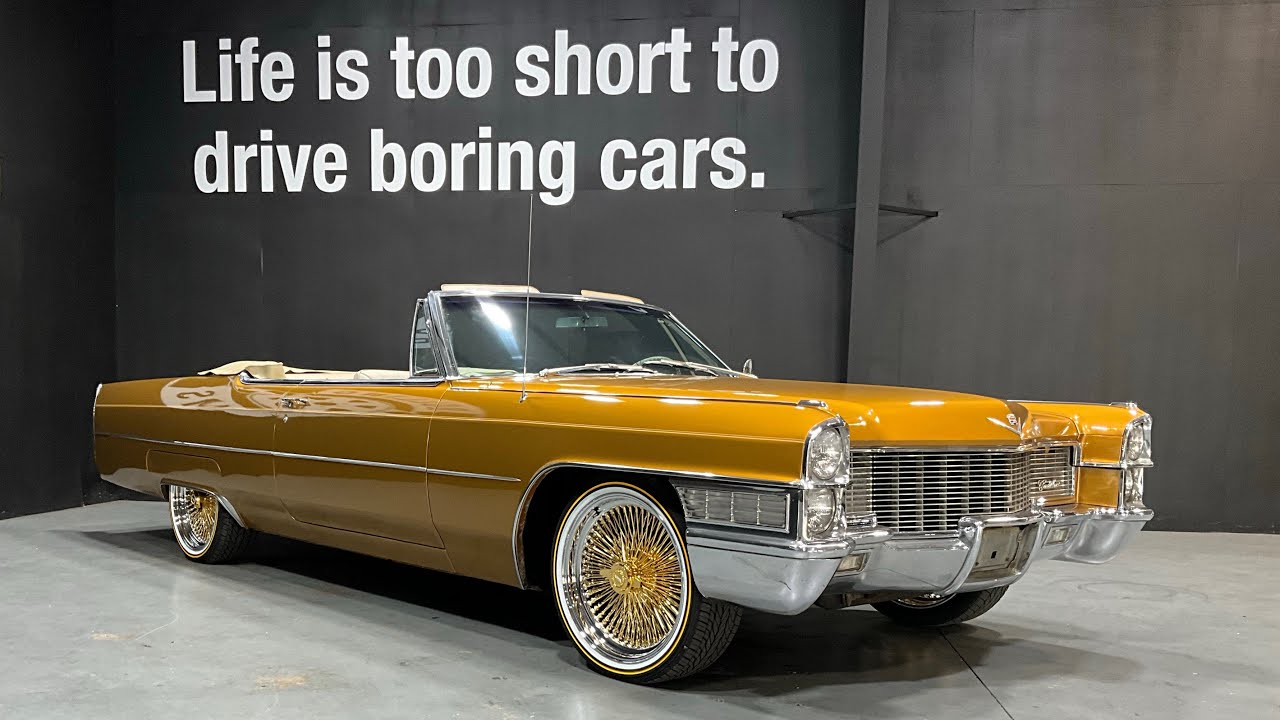 (Sold) 1965 Cadillac DeVille Convertible $30,995