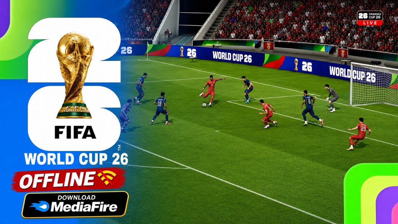 FIFA 16 MOD FIFA WORLD CUP 26&trade; OFFLINE ДЛЯ ANDROID 😍🔥 | НОВАЯ ГРАФИКА И РЕАЛЬНЫЙ ТУРНИР