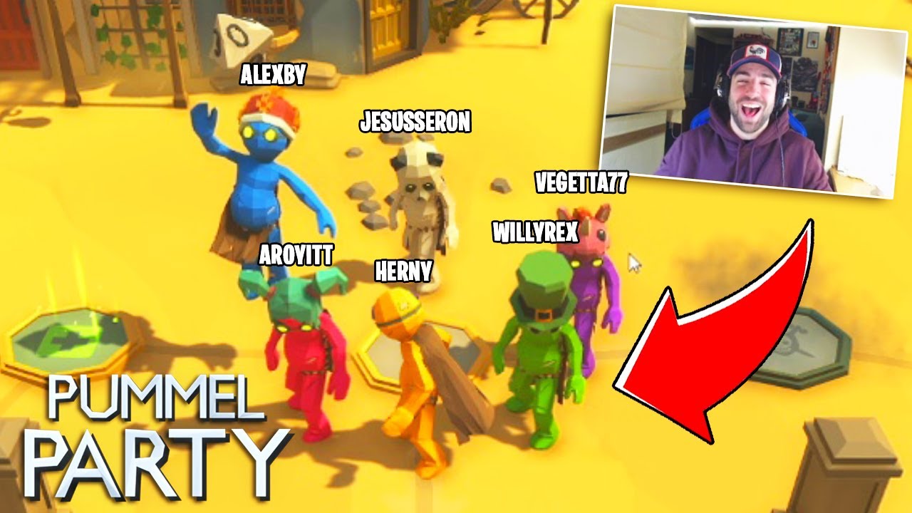 ESTE JUEGO ES DEMASIADO DIVERTIDO *PUMMEL PARTY* LA PELICULA