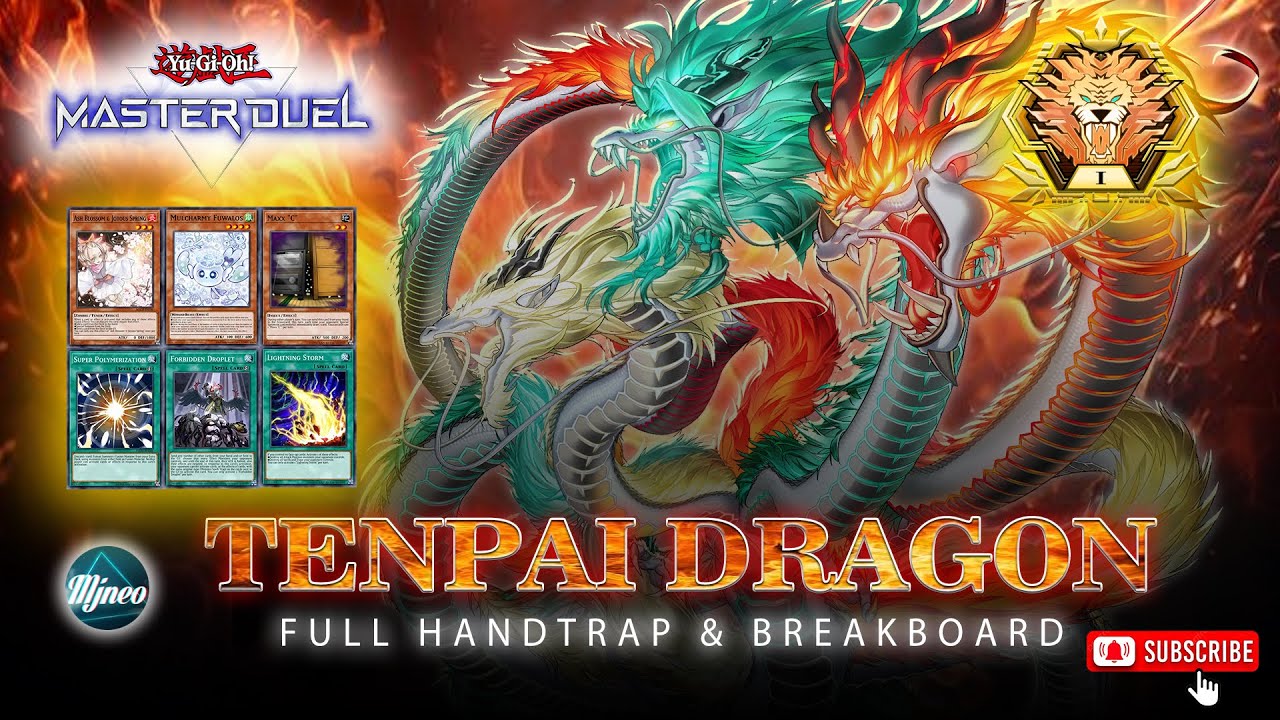 Tenpai Dragon Master I / Ranked Gameplay [Yu-Gi-Oh! Master Duel]