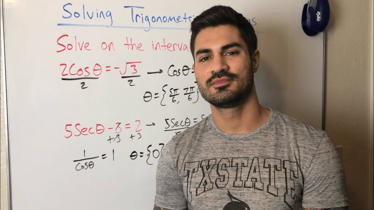 Solving Trigonometric Equations (part one)