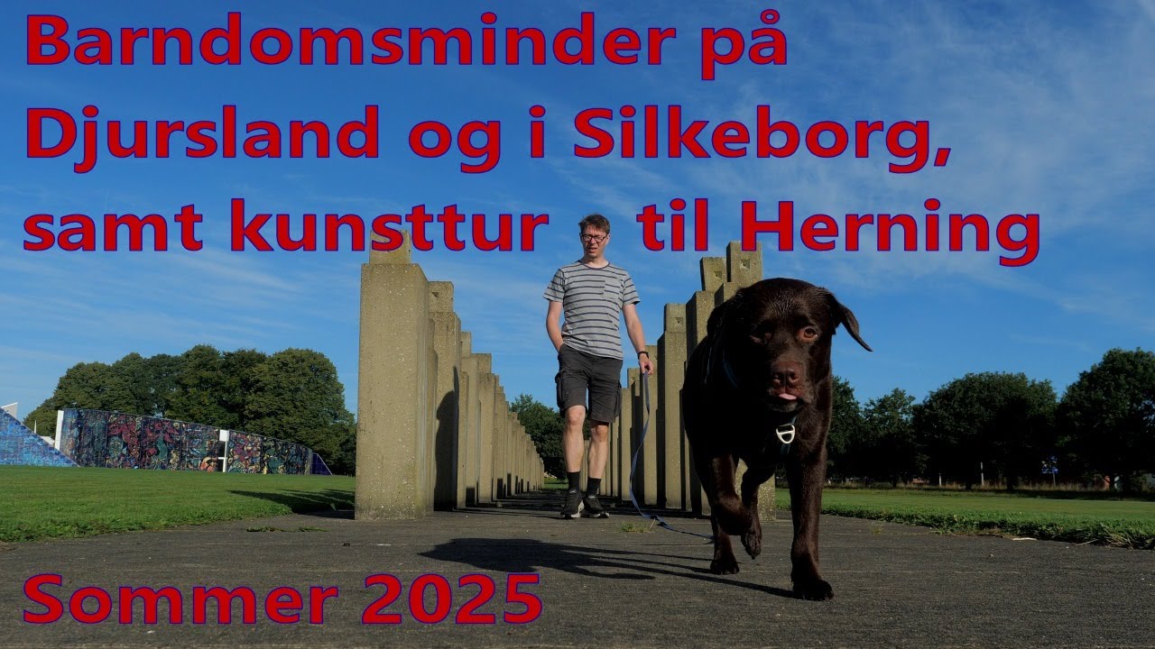 Barndomsminder på Djursland og kunst i Herning